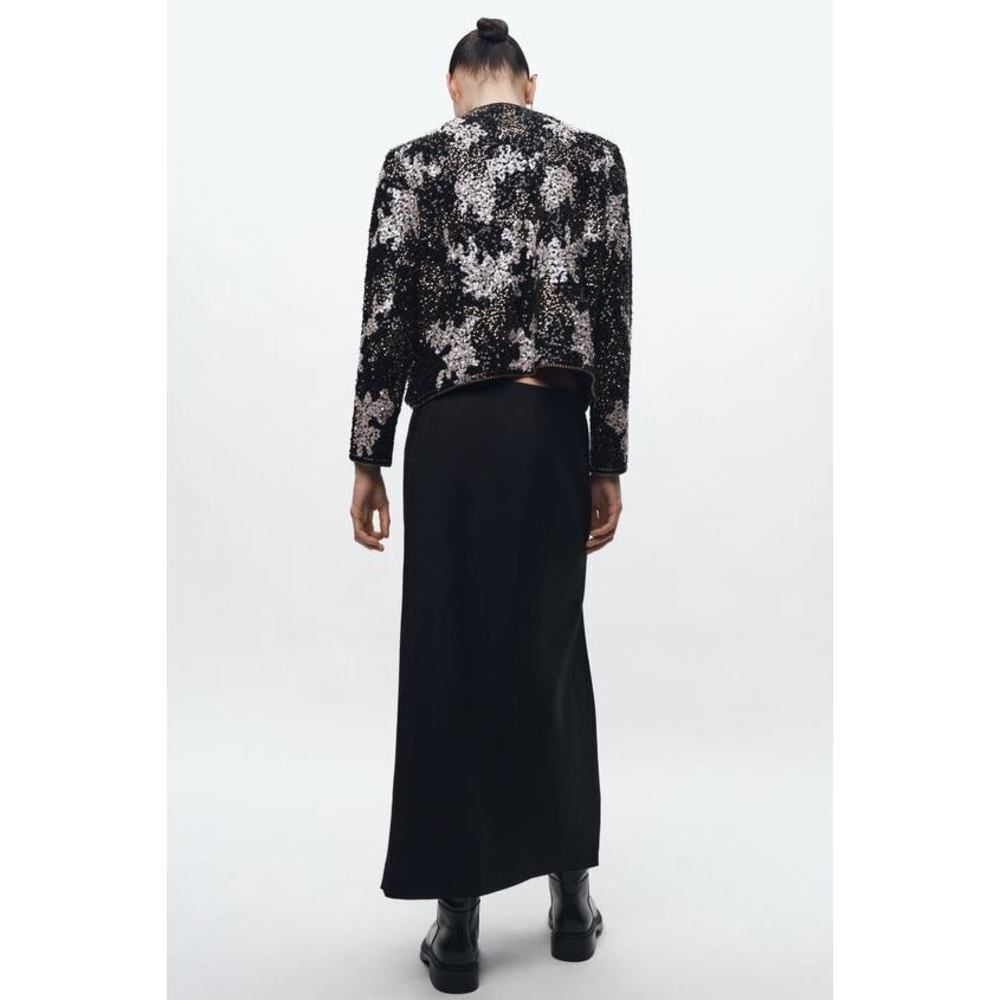 🤍 OPEN FRONT SEQUIN JACKET NWT - image 11